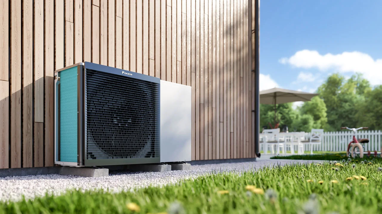 Daikin Altherma 3 M pri rodinnom dome