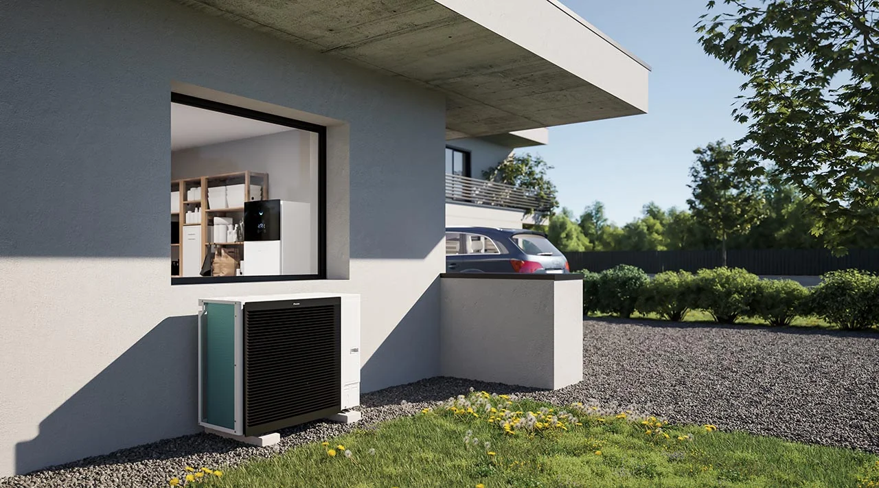 Daikin Altherma 3 R pri rodinnom dome